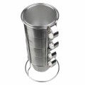 Stainless Steel Coffee Stacked Cups 4 Set